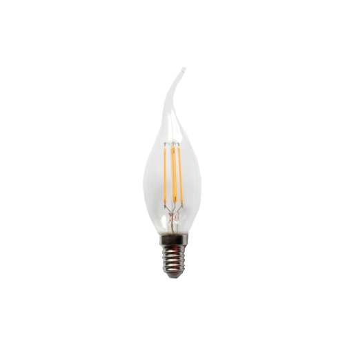 Flame Candle led filament bulb 2w,4w with tail